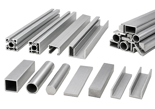 Extrusions, profiles, tubes, rounds and bar stock